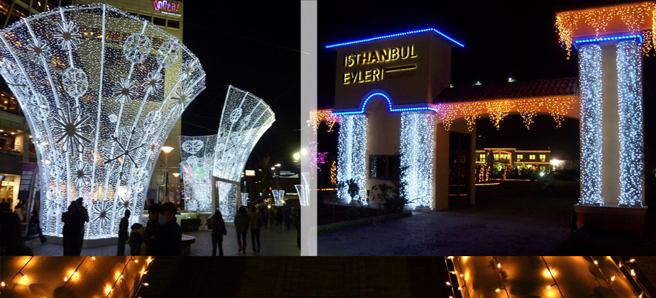 Led Perde Dekorasyonu