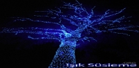 ışıklı ağaç süsleme